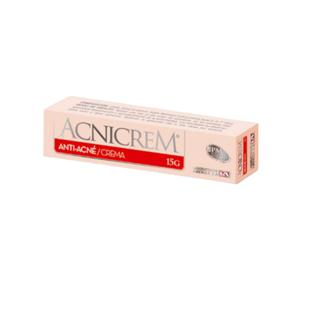 Acnicrem (Acido Retinoico) 0.04 % Crema Topica Tubo x 15 Gr  (Lab America)